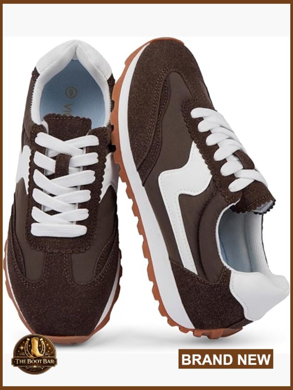 Women's Fashion Sneakers Lace Up Breathable Lightweight Cushioned Slip
